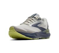 BROOKS Femme Adrenaline GTS 24 Weatherized Sneaker, Oyster/Nightshadow/Lime, 37.5 EU