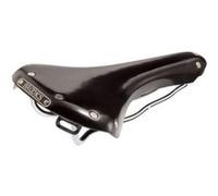 Brooks England – Selle vélo B15 Swallow – Rails acier – Noir