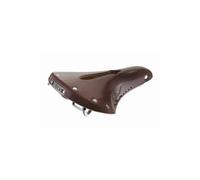 Brooks England Selle Imperial B17S Short Carved – Trou et lacets – Brun Antique