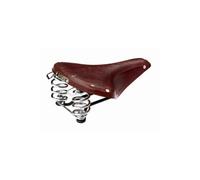 Selle femme marron ancien, rail unique