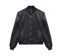 Brooks Brothers - Blouson Bomber en Daim - Femme - Vestes - Bleu - Taille: 36 FR