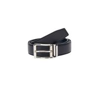 Brooks Brothers - Ceinture en cuir grainé bleu marine - unisex - Accessoires - Bleu - Taille: ONE Size