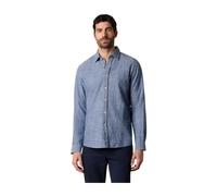 Brooks Brothers - Chemise classique en coton coupe slim - Homme - Chemises - Bleu - Taille: S