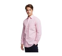 Brooks Brothers - Chemise Regent Regular-fit Non-repassée- Oxford Stretch- Col Ainsley - check - Homme - Chemises - Rose - Taille: L