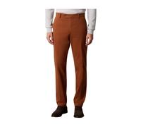 Brooks Brothers - Chino en coton extensible microtwill coupe regular - Homme - Pantalons - Orange - Taille: W34