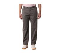 Brooks Brothers - Chino en sergé de coton extensible - Homme - Pantalons - Gris - Taille: W40