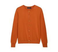Brooks Brothers - Cotton Cardigan - Femme - Pulls - Orange - Taille: 38 FR
