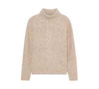 Brooks Brothers - Donegal Wool Blend Turtleneck - Femme - Pulls - Beige - Taille: 42 FR