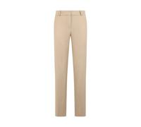 Brooks Brothers, Femme, Pantalons, Beige, Taille: 48 FR Pantalon Cigarette à Rayures en Laine Vierge
