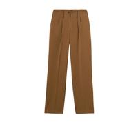 Brooks Brothers, Femme, Pantalons, Brun, Taille: 36 FR Pantalon Large à Plis