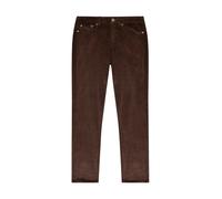Brooks Brothers, Femme, Pantalons, Brun, Taille: W28 Pantalon en velours côtelé à 5 poches en coton