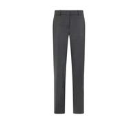 Brooks Brothers, Femme, Pantalons, Gris, Taille: 36 FR Pantalon Cigarette en Flanelle de Laine Vierge