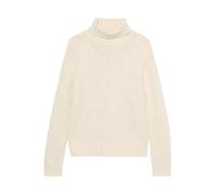 Brooks Brothers, Femme, Pulls, Blanc, Taille: 36 FR Lambswool Turtleneck