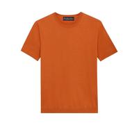 Brooks Brothers - Haut en maille de coton - Femme - Pulls - Orange - Taille: 38 FR
