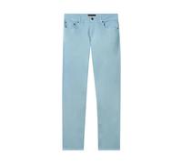 Brooks Brothers, Homme, Pantalons, Bleu, Taille: W34 Pantalon en coton stretch à 5 poches