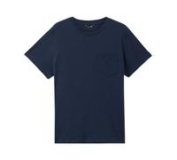 Brooks Brothers, Homme, Tops, Bleu, Taille: M T-shirt en Coton avec Poche