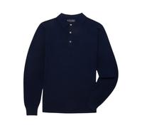 Brooks Brothers, Homme, Tops, Bleu, Taille: S Polo en Laine Mérinos