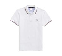 Brooks Brothers, Homme, Tops, Gris, Taille: S Polo Gris Clair Golden Fleece Supima à Bords Contrastés