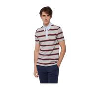 Brooks Brothers, Homme, Tops, Multicolore, Taille: 2XL Polo Rugby à Rayures en Piqué