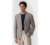 Brooks Brothers Jacket Regular Lining Linen Light Brown Taille: 46 | Blazers Outlet | Homme | Blanche