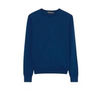Brooks Brothers - Merino Wool Crewneck - Femme - Pulls - Bleu - Taille: 36 FR