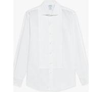 Brooks Brothers Non-iron Regular Solid Shirt White Taille: 43/34 | Chemises d'affaires Outlet | Homme | Blanche