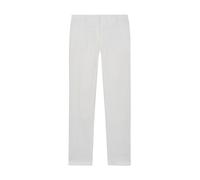 Brooks Brothers - Pantalon de lin ajusté - Femme - Pantalons - Blanc - Taille: 42 FR
