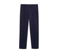 Brooks Brothers - Pantalon Slim Fit Faille - Femme - Pantalons - Bleu - Taille: 36 FR