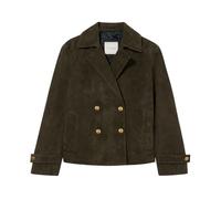 Brooks Brothers - Peacoat double boutonnage avec boutons dorés - Femme - Vestes - Vert - Taille: 38 FR