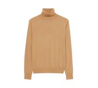 Brooks Brothers - Pull à col roulé en laine mérinos - Femme - Pulls - Brun - Taille: 38 FR