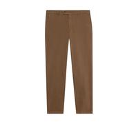 Brooks Brothers - Regular Fit Microtwill Stretch Chino en Coton - Homme - Pantalons - Brun - Taille: W36