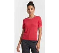 Brooks Brothers Silk Blend Cardigan Red Taille: XL | Pulls Outlet | Femme | Rouge