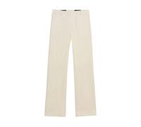 Brooks Brothers - Straight Wool Blend Pantalons - Femme - Pantalons - Beige - Taille: 36 FR