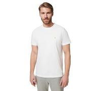 Brooks Brothers T-shirt manches courtes et col rond en coton Supima pour homme, blanc, Taille L