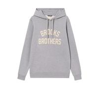 Brooks Brothers - Terry Sweat à Capuche Brodé - Homme - Sweatshirts et sweats à capuche - Gris - Taille: XS