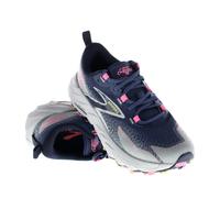 BROOKS Femme Cascadia 18 Sneaker, Océane/Bleu Perle/Rose, 40.5 EU