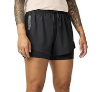 BROOKS Cascadia 2-in-1 Short - Femme - Noir - taille S- modèle 2026