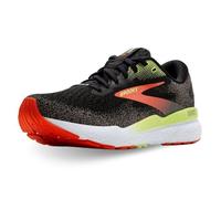 Brooks Chaussures Ghost 16 GTX Homme, Noir/Rouge Mandarine/Vert, 41 EU