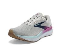 Brooks Chaussures de Course Ghost 16 Neutral pour Femme, Blanc/Gris/Bleu Break, 9.5 Wide