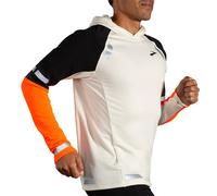 Sweatshirt à capuche visible Brooks Thermal 2.0 Blanc S