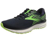 Brooks Defyance 12, Chaussure de Course Homme, Peacoat Heron Green Gecko, 46.5 EU