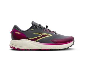 BROOKS Divide 6 W - Femme - Gris / Violet - taille 36- modèle 2025
