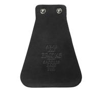 Brooks England Leather Mud Flap Noir - Béquilles et garde-boue de vélo
