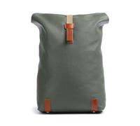 Brooks England Pickwick Cotton Canvas Large Sac à dos roll-top vert, toile, unisexe