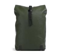 Brooks England Pickwick Cotton Canvas Large Sac à dos roll-top vert, toile, unisexe