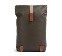 Brooks England Pickwick Cotton Canvas Small Sac à dos roll-top kaki, unisexe, 12L