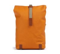 Brooks England Pickwick Cotton Canvas Small Sac à dos roll-top orange, coton, unisexe