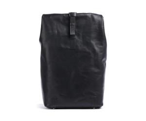 Brooks England Pickwick Leather Large Sac à dos roll-top noir, cuir de vache, homme