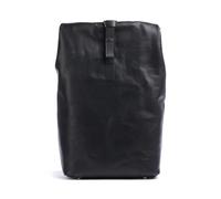 Brooks England Pickwick Leather Large Sac à dos roll-top noir, cuir, homme