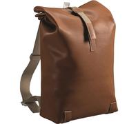 Brooks England Pickwick Leather Small Sac à Dos Roll-Top Cognac